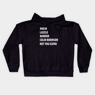 WWDITS Names Kids Hoodie